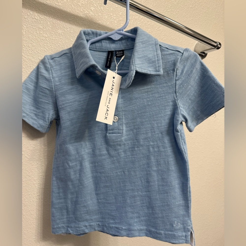 Janie and Jack Boy Button shirt